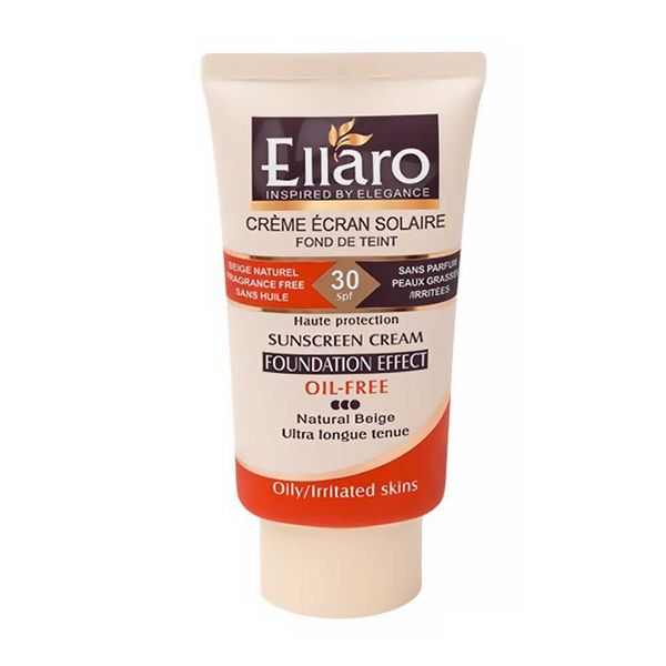 کرم ضد آفتاب کرم پودری فاقد چربی SPF 30 الارو