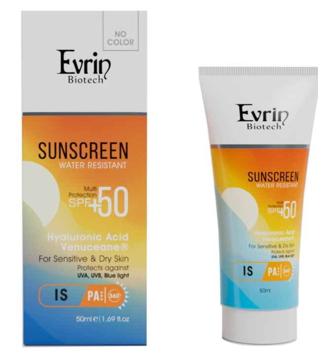 کرم ضد آفتاب SPF50پوست خشک و حساس اورین