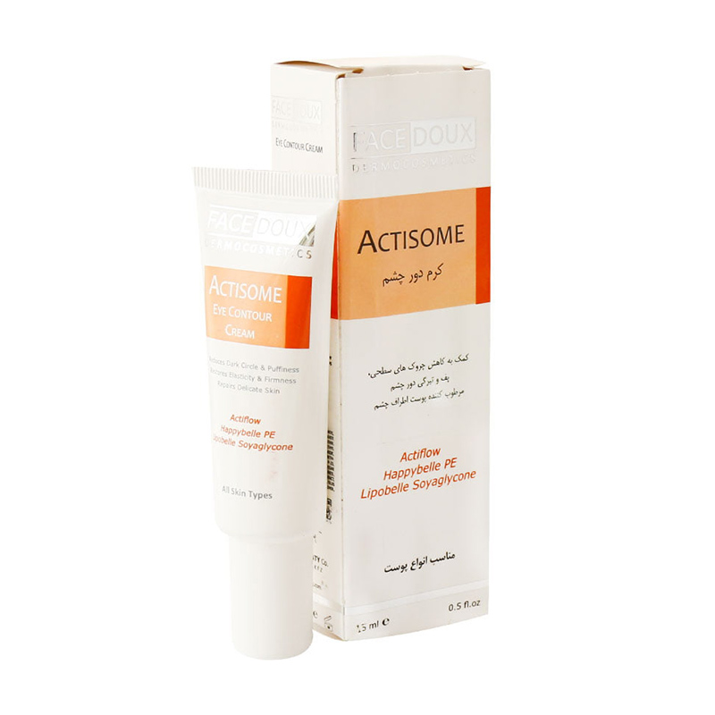 فیس دوکس کرم دورچشم اکتی زوم مناسب انواع پوست 15ML