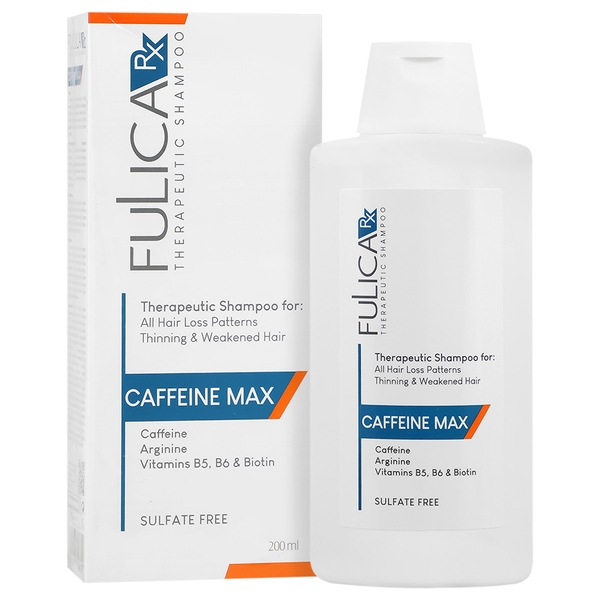 شامپو تقویت کننده و حجم دهنده CAFFEINE MAX فولیکا آر ایکس