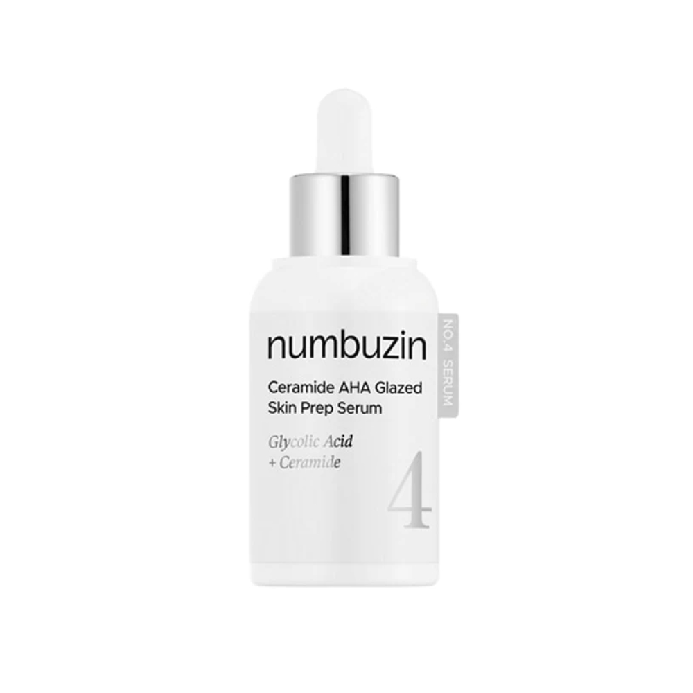 سرم درخشان کننده و آبرسان سرامید شماره ۴ نامبوزین No.4 Ceramide AHA Glazed Skin Prep Serum