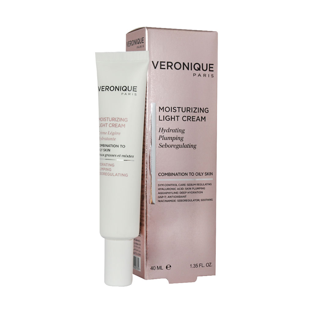 ورونیک پاریس کرم مرطوب کننده لایت مناسب پوست چرب 40ML