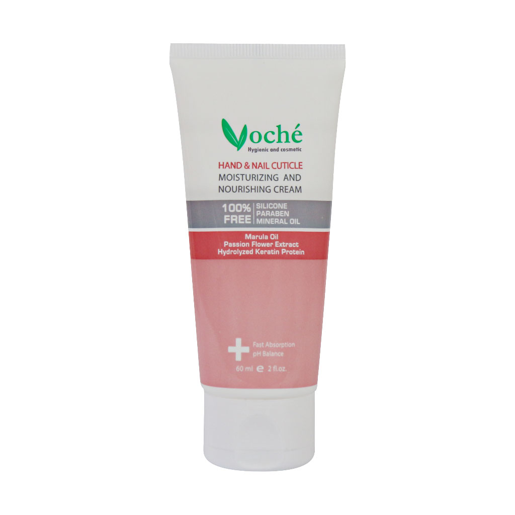 وچه کرم مرطوب کننده و مغذی پوست دست و کوتیکول ناخن 60ML