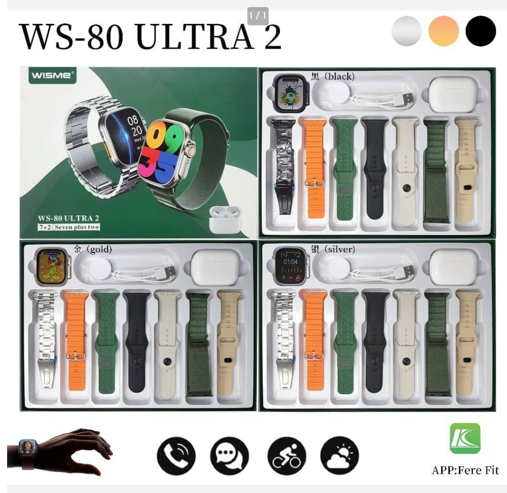 ساعت هوشمند WS-80 Ultra2