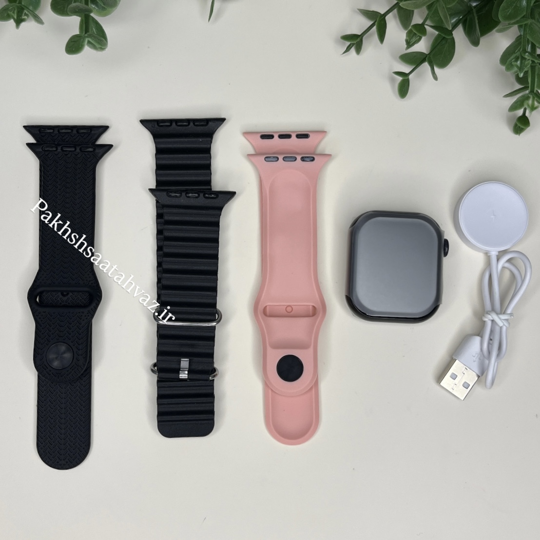 ساعت هوشمند KW68 mini -به همراه ۳ بند