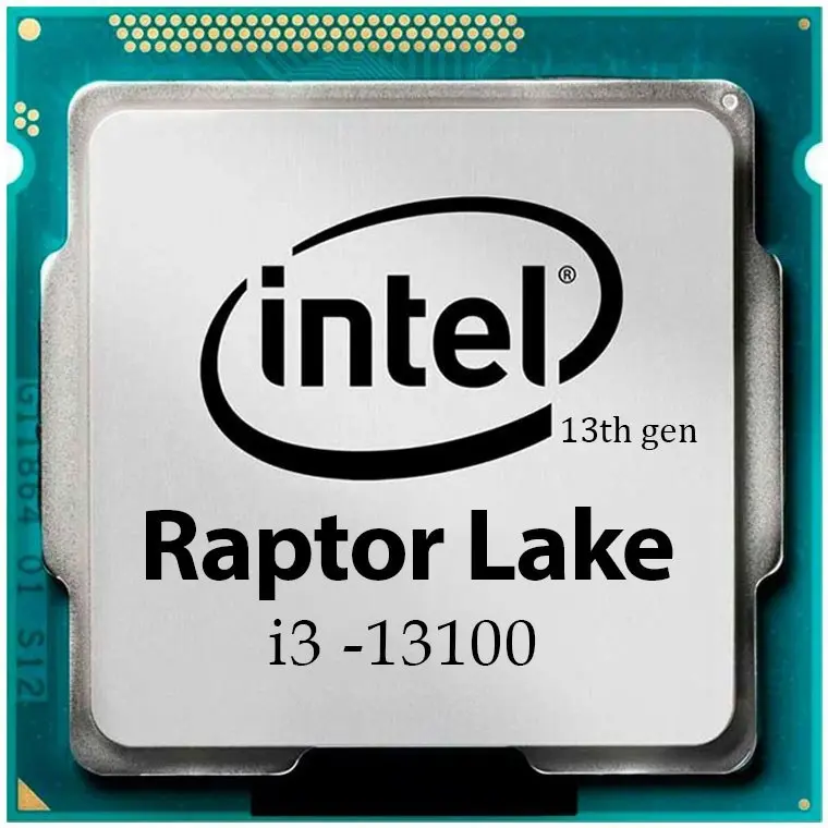 پردازنده کامپیوتر اینتل مدل Core i3-13100 Raptor Lake Tray