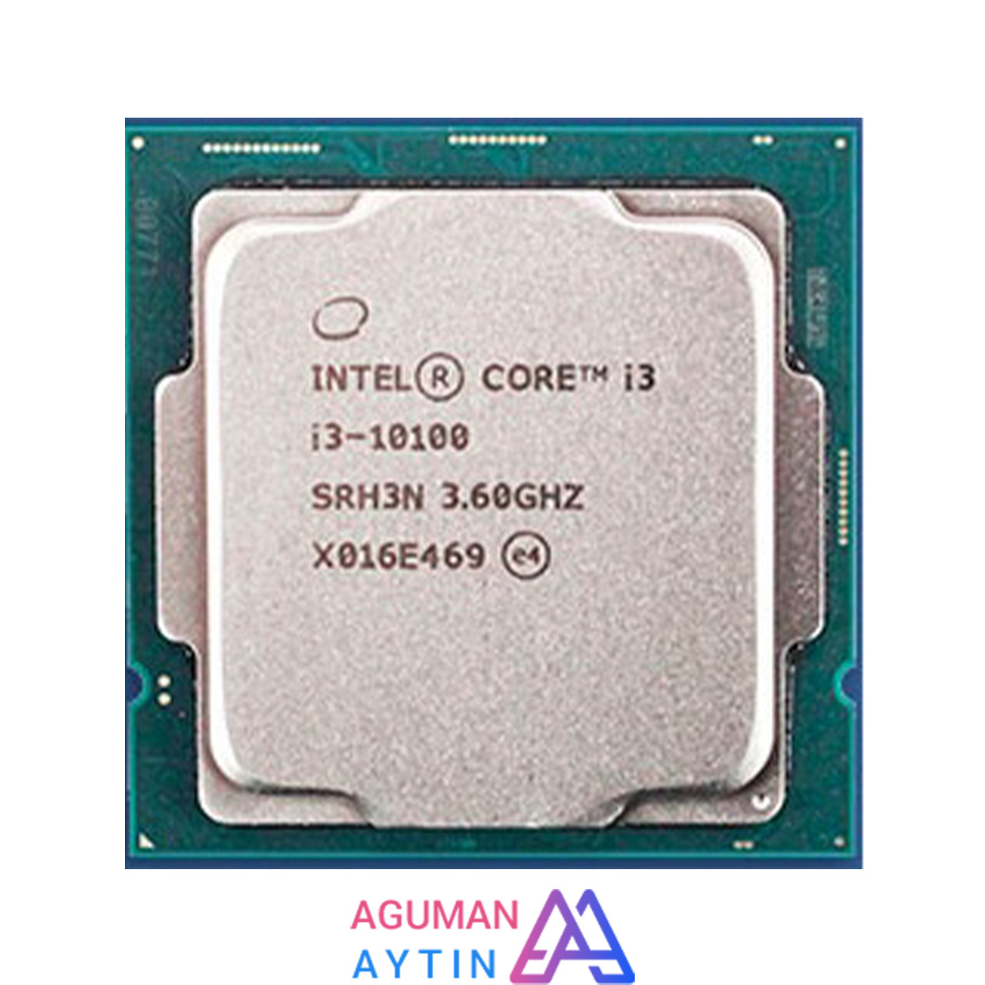 پردازنده اینتل مدل Core i3-10100 با فرکانس 3.6 گیگاهرتز (کارکرده)