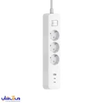 چندراهی برق شیائومی مدل Xiaomi 20W Power Strip XMCXB01EU - ضمانت اصالت و سلامت فیزیکی