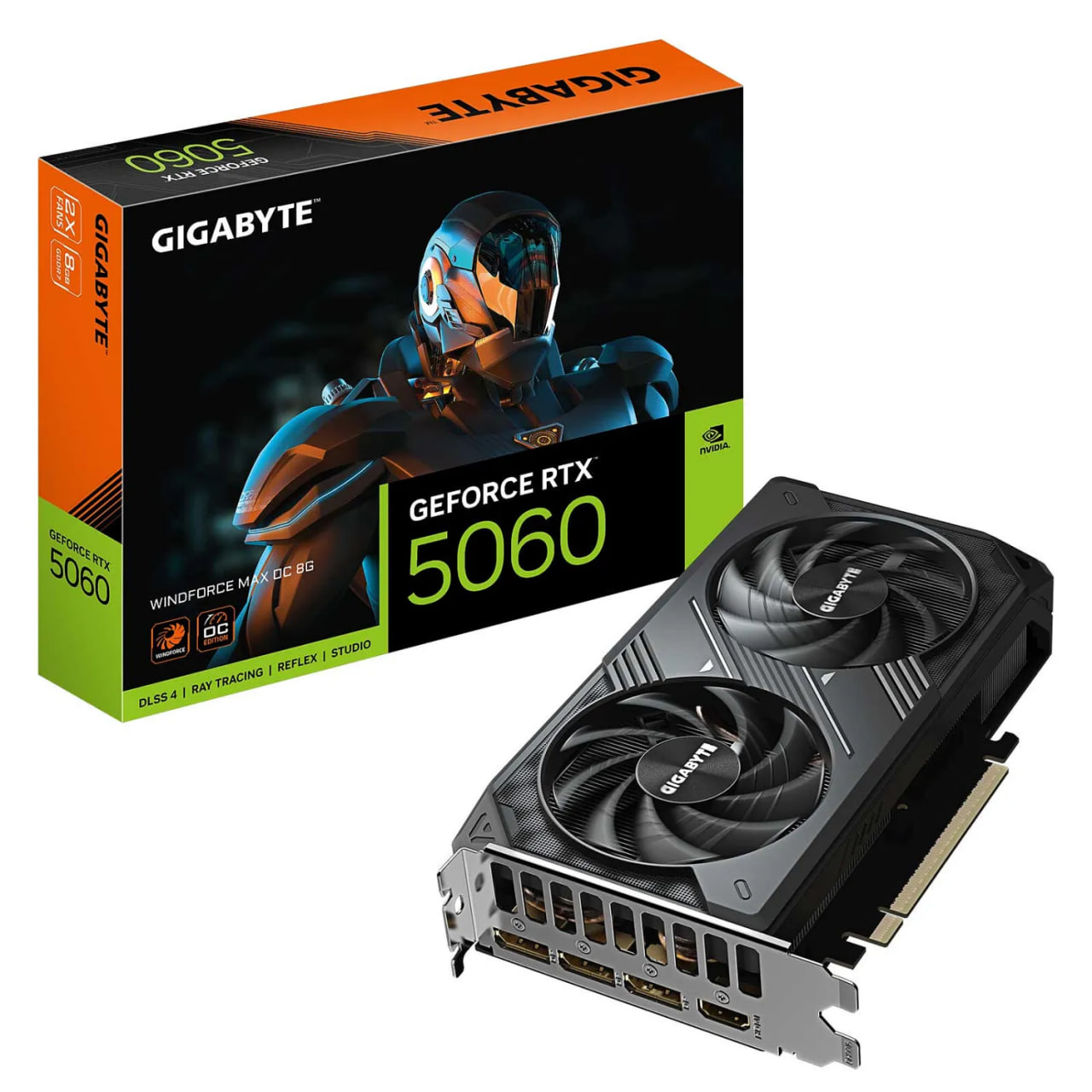 کارت گرافیک گیگابایت مدل 5060 WINDFORCEMAX OC 8GB - فروشگاه اینترنتی سرزمین فناوری پارس