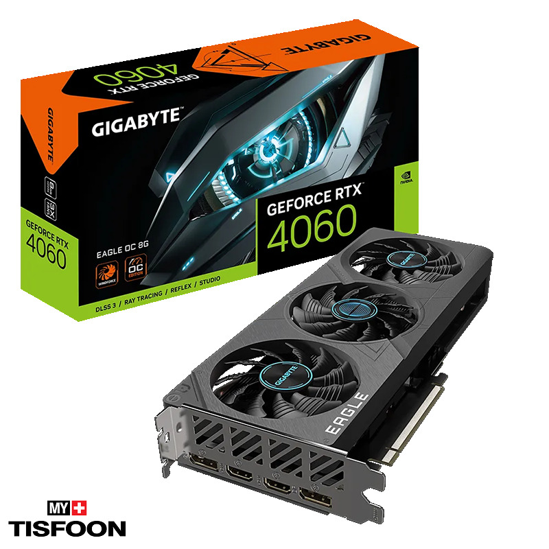 RTX 4060 گیگابایت EAGLE OC 8GB | کارت گرافیک GDDR6