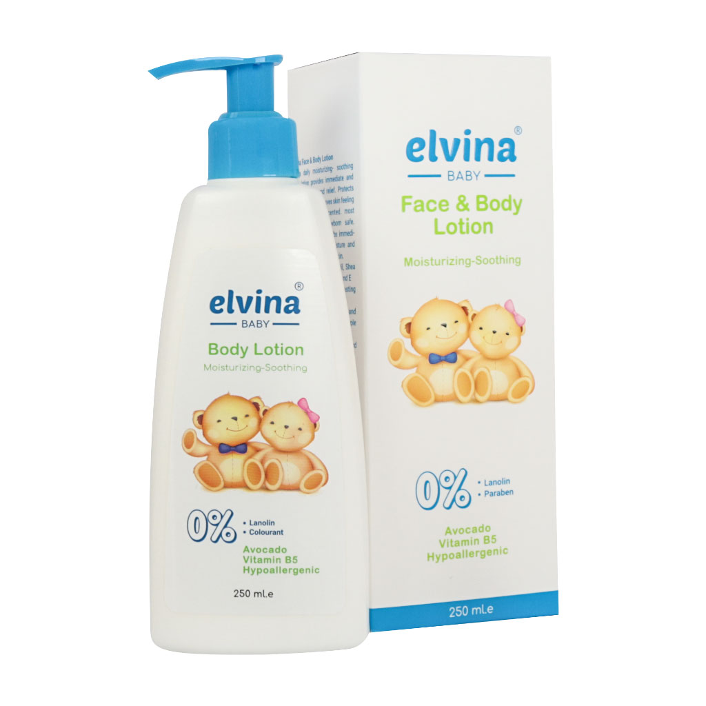 الوینا لوسیون صورت و بدن کودک 250ml