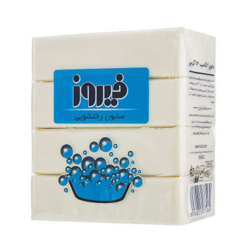 صابون رختشویی فیروز – حجم 120 گرم بسته 3 عددی