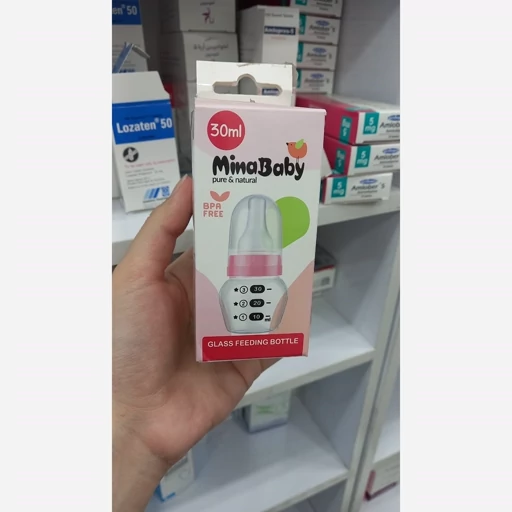 شیشه شیر 30 میل مینا بی بی