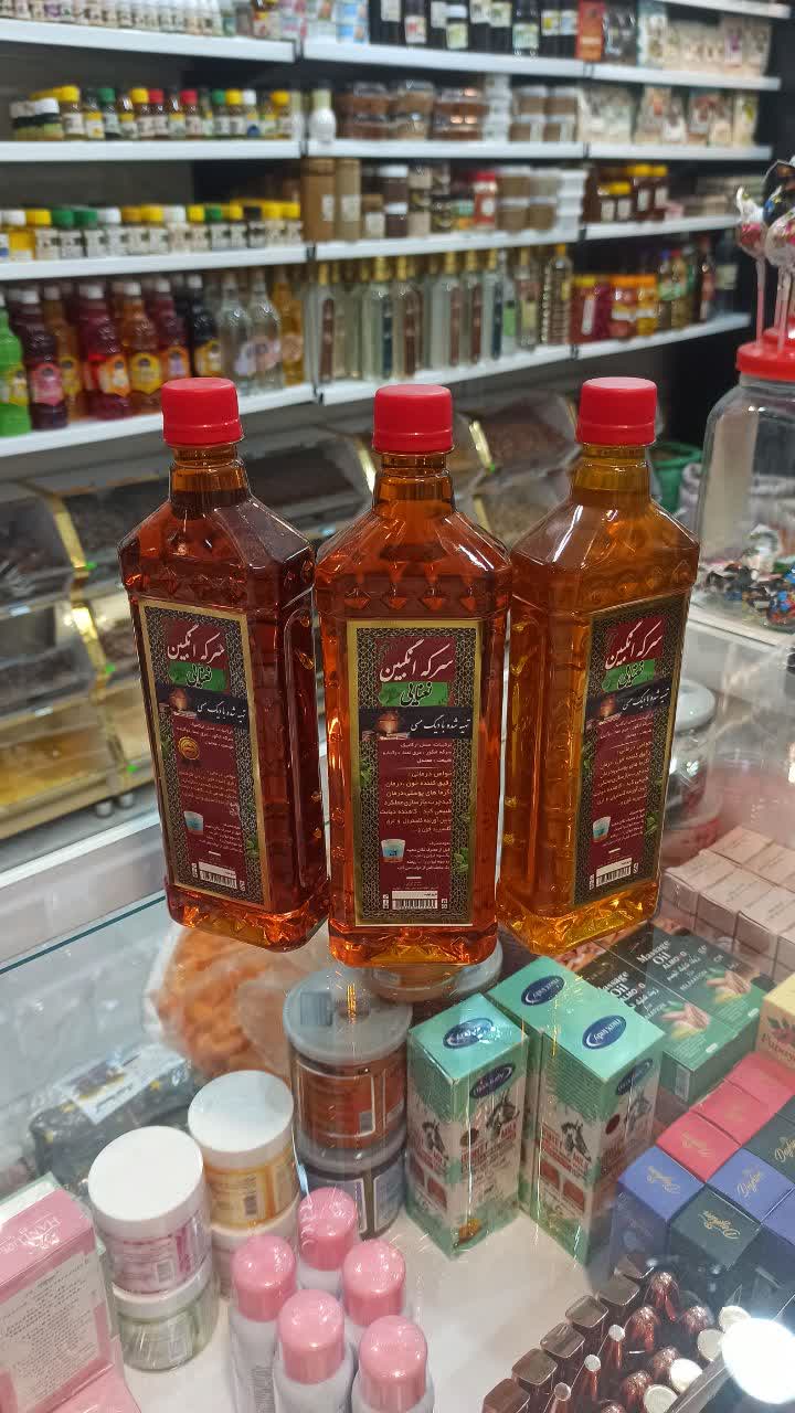 سرکه‌ انگبین نعنایی (تهیه‌شده با دیگ مسی