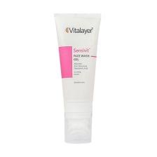 ویتالیر ژل شستشوی صورت سنسی ویت مناسب پوست حساس 200ML