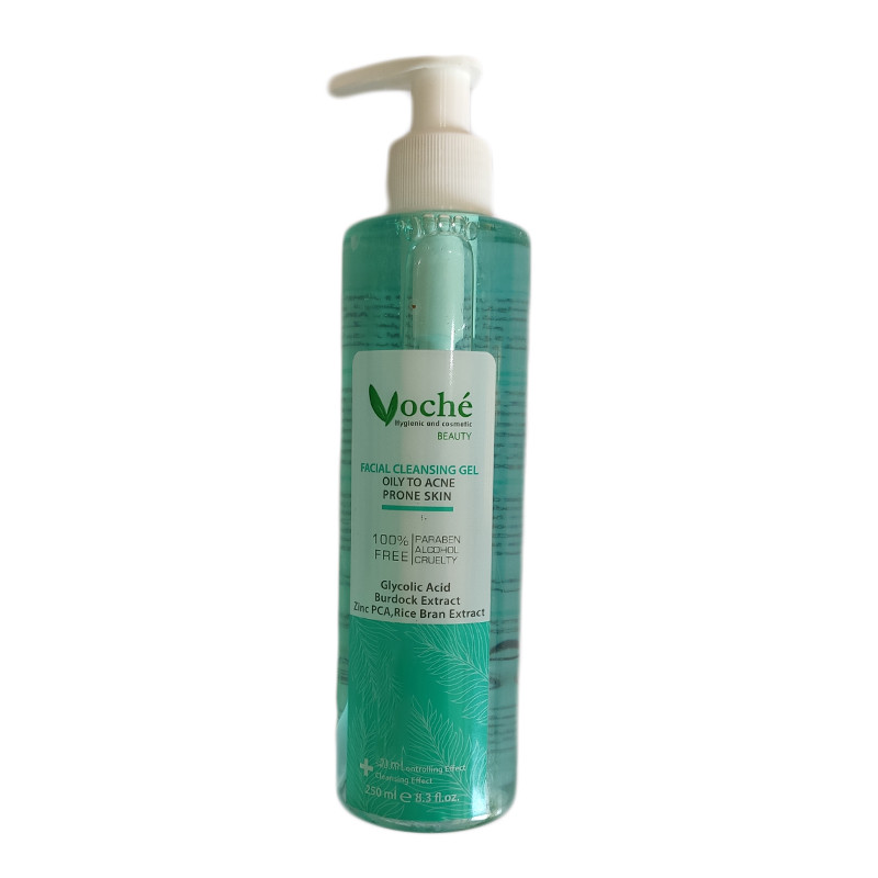 وچه ژل شستشوی صورت پوست چرب و مستعد آکنه 250ML