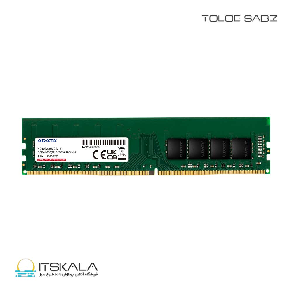رم نوت بوک ای دیتا مدل RAM DDR4 3200MHz-16GB | ITSKALA