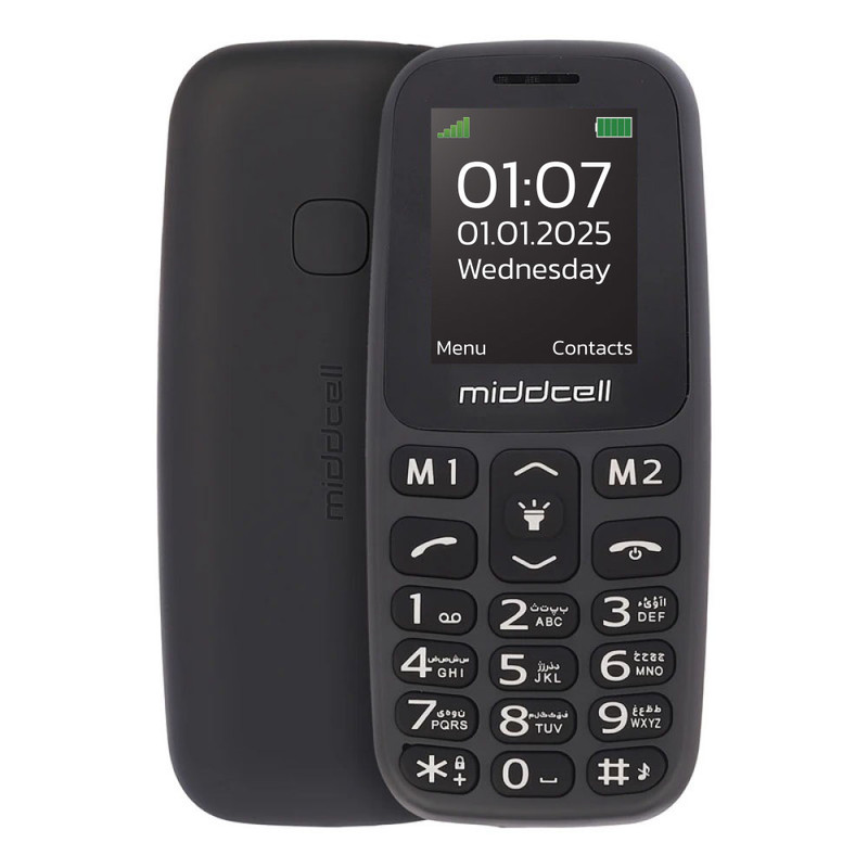 گوشی موبایل میدسل M107 رم 3 گیگابایت