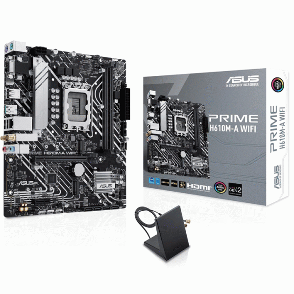 مادربرد ASUS H610 M-A WIFI / DDR5