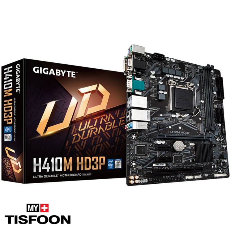 مادربرد گیگابایت H410M HD3P | LGA1200 و DDR4
