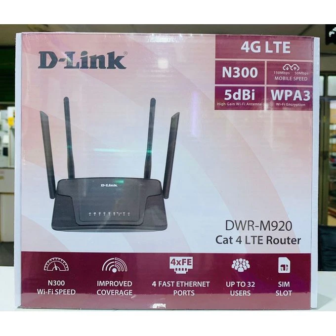 مودم دی لینک مدل DWR M920 (آخرین ورژن+اکبند+آنلاک)