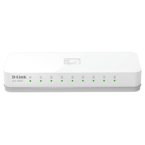 سوئیچ شبکه 8 پورت دی لینک مدل DES-1008C | فروشگاه