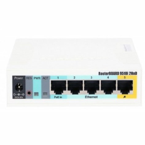 روتر بی سیم میکروتیک مدل RB951Ui-2HnD