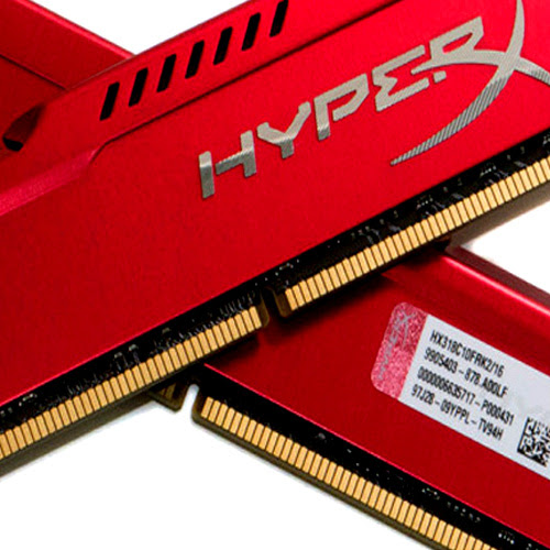 رم کامپیوتر کینگستون DDR3 تک کاناله 1600مگاهرتز CL10 مدل HyperX FURY ظرفیت 8 گیگابایت - فروشگاه اینترنتی سرزمین فناوری پارس