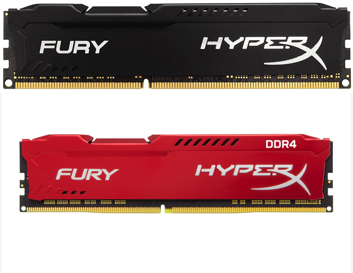 رم کینگستون HyperX FURY ddr4 2400MHz CL15 8GB