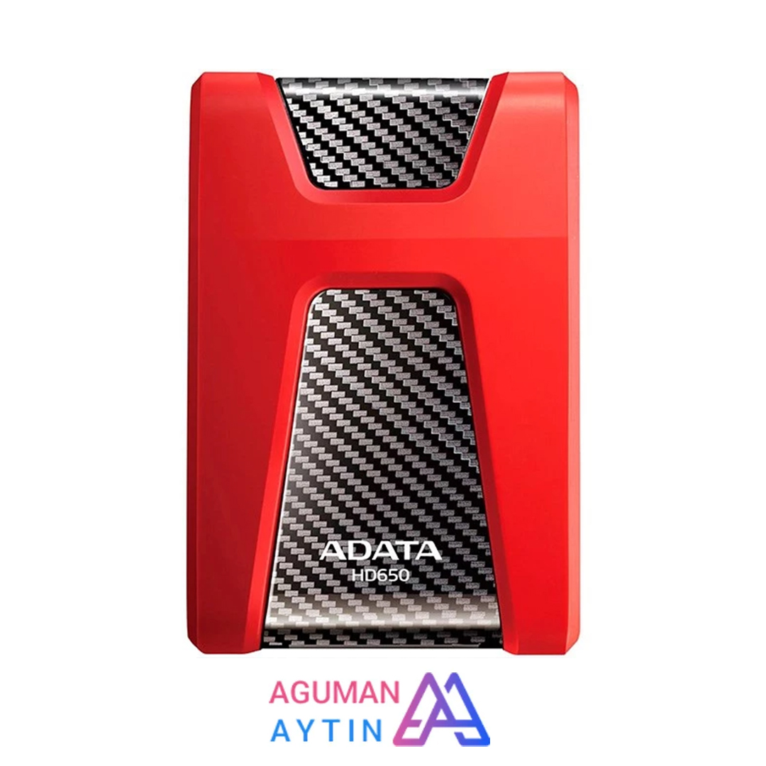 هارددیسک اکسترنال ای دیتا مدل HD650 ظرفیت 1 ترابایت گارانتی اصلی