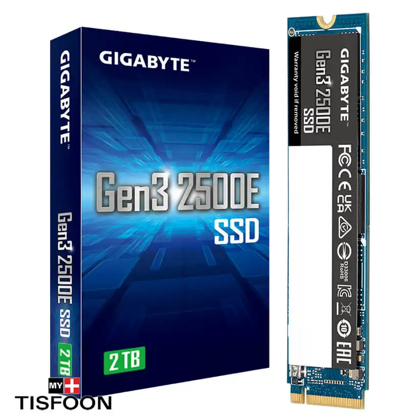 SSD گیگابایت Gen3 2500E 2TB | M.2 NVMe PCIe 3.0