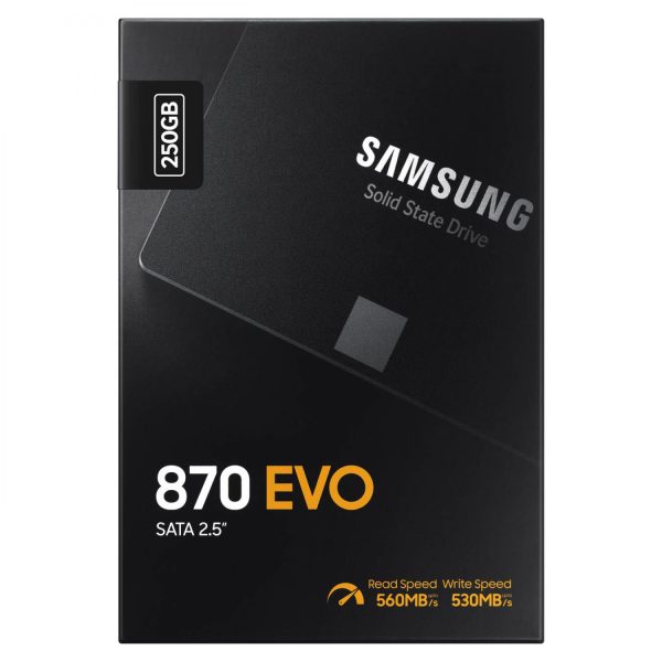حافظه اس اس دی سامسونگ مدل Samsung SSD 870 EVO 256GB - مهگل آی تی