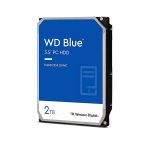 هارددیسک اینترنال وسترن دیجیتال مدل Blue WD20EARZ ظرفیت 2 ترابایت - 24 ماهه ( سازگار ، آواژنگ ، حامی ، الماس )