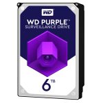هارددیسک اینترنال وسترن دیجیتال مدل Purple WD64PURZ ظرفیت 6 ترابایت - 24 ماهه ( سازگار ، آواژنگ ، حامی ، الماس )