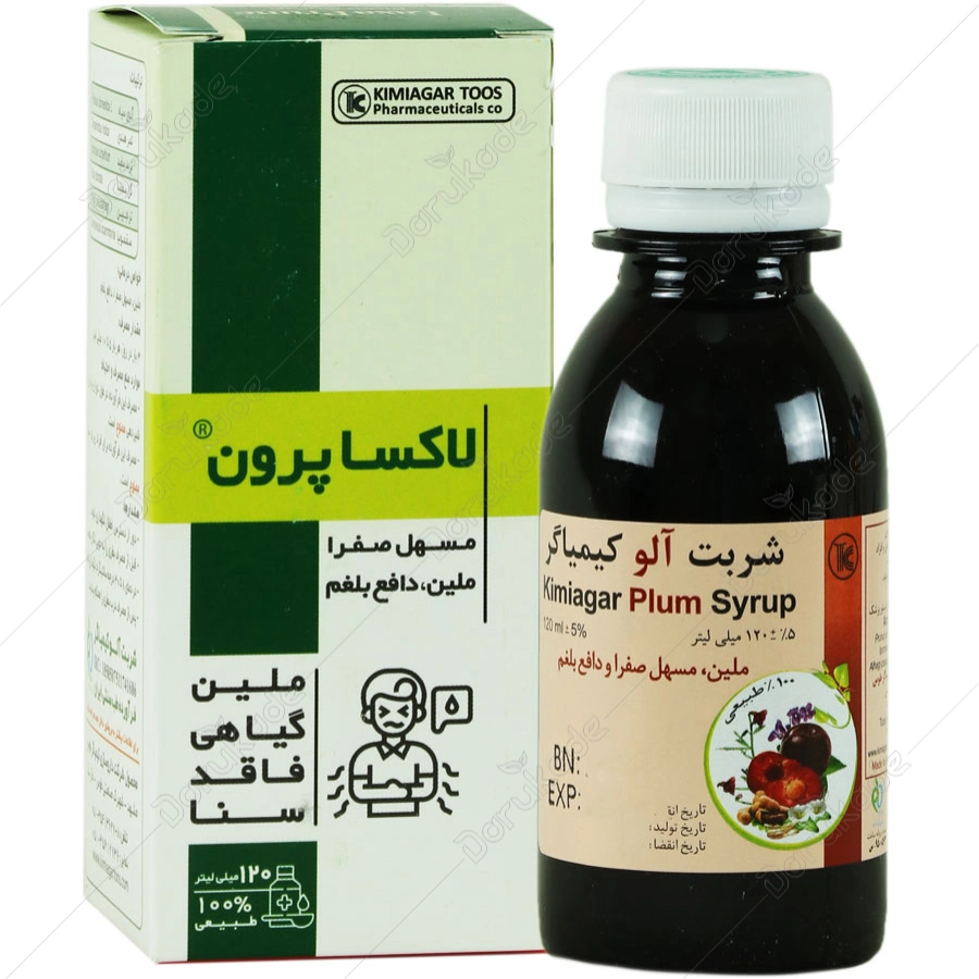 شربت آلو لاکسا پرون