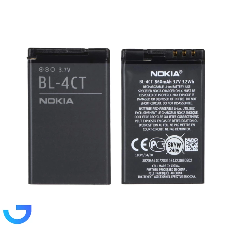 باتری موبایل Nokia مدل BL-4CT با ظرفیت 860mAh - اصلی