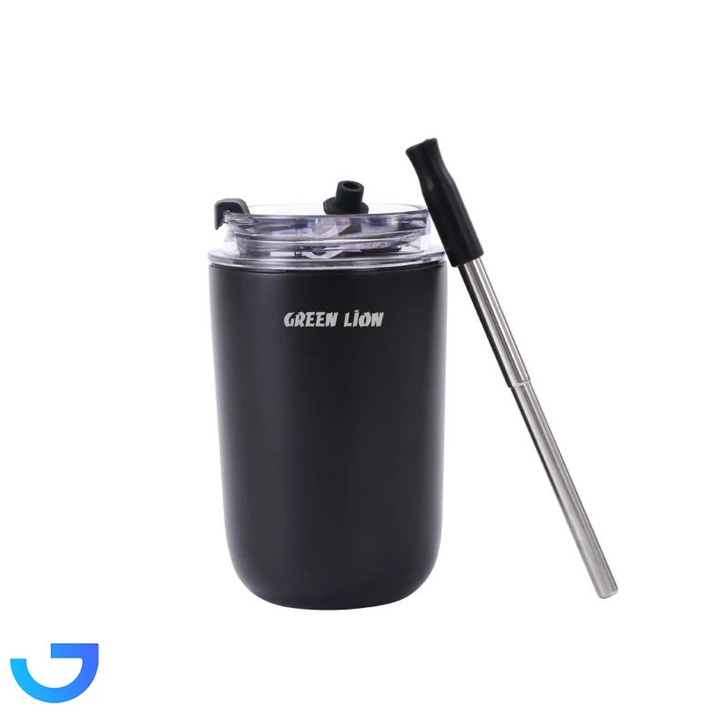 ماگ مسافرتی گرین لاین مدل Vacuum travel Mug Lite GNVATMUG280BK