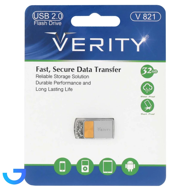 فلش مموری وریتی مدل Verity V821 USB2.0 Flash Memory - 32GB