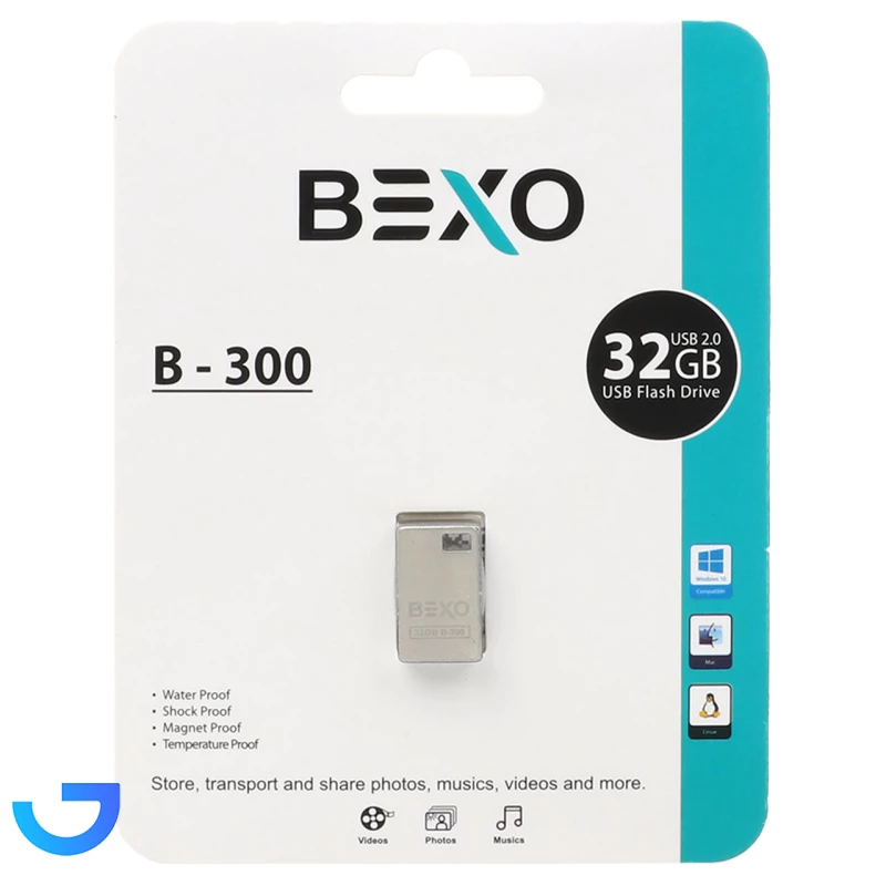 فلش بکسو مدل B-300 USB2.0 ظرفیت 32GB