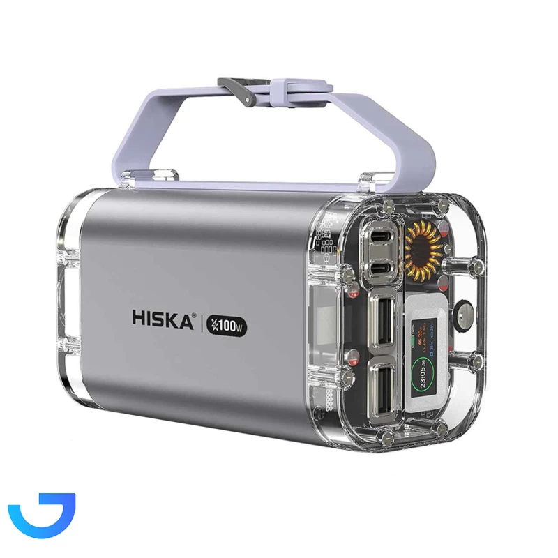 پاوربانک هیسکا (PD و فست شارژ) Hiska 100W 40000mAh مدل HP-444PD