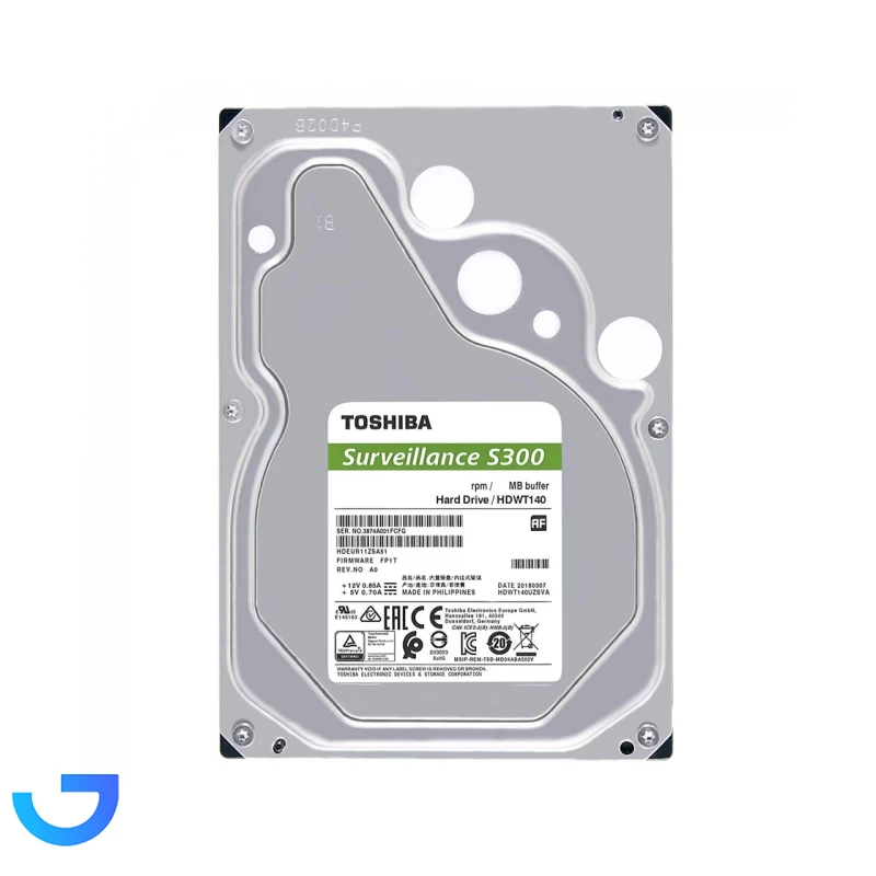 هارد اینترنال توشیبا مدل S300 HDWT860 ظرفیت 6 ترابایت