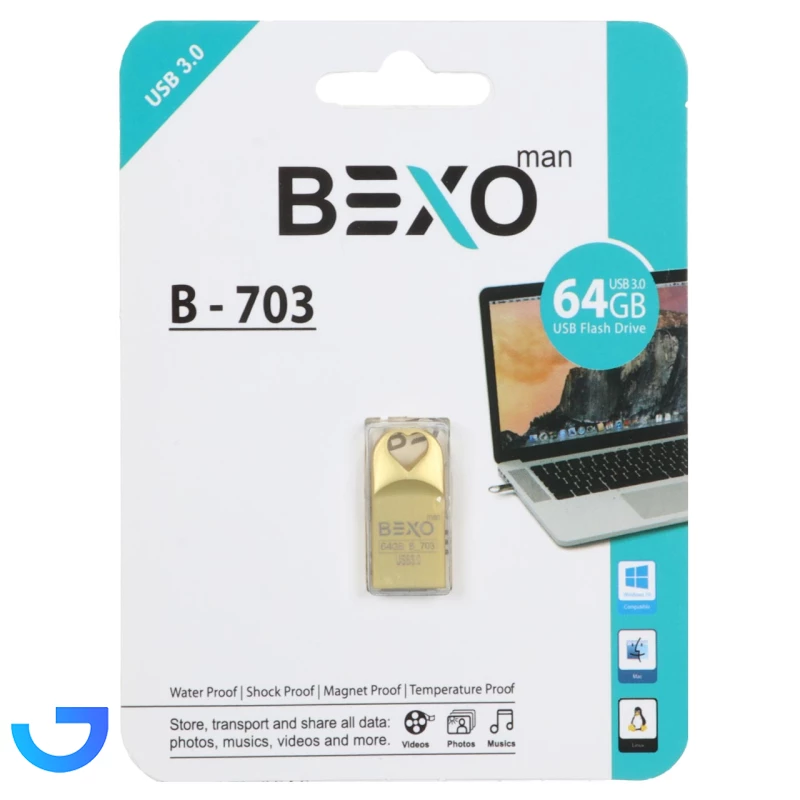 فلش مموری بکسو مدل BEXO B-703 USB3.0 Flash Memory - 64GB