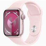 ساعت هوشمند اپل واچ سری 9 مدل 41 میلی متری| apple watch S9 41mm - 6 ماه گارانتی شرکتی و خدمات پس از فروش-ارسال کالا از تهران به سراسر ایران, صورتی