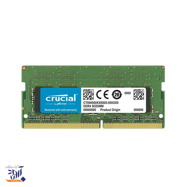 رم لپ تاپ DDR4 دو کاناله 3200 مگاهرتز CL22 کروشیال مدل CT16 ظرفیت 16 گیگابایت