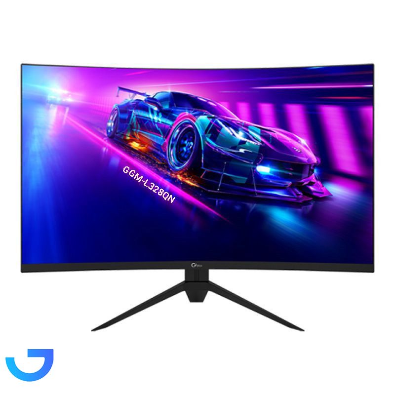 مانيتور خمیده مخصوص بازی جی پلاس مدل GGM-L328QN سايز 32 اينچ
