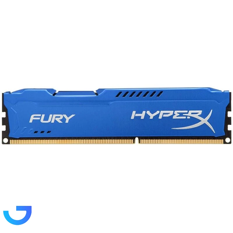 رم کامپیوتر کینگستون مدل HyperX Fury DDR3 1600MHz CL10.Black Board ظرفیت 8 گیگابایت