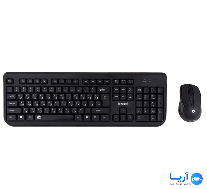 کیبورد و ماوس بی سیم بیاند مدل BEYOND BMK-3838 RF