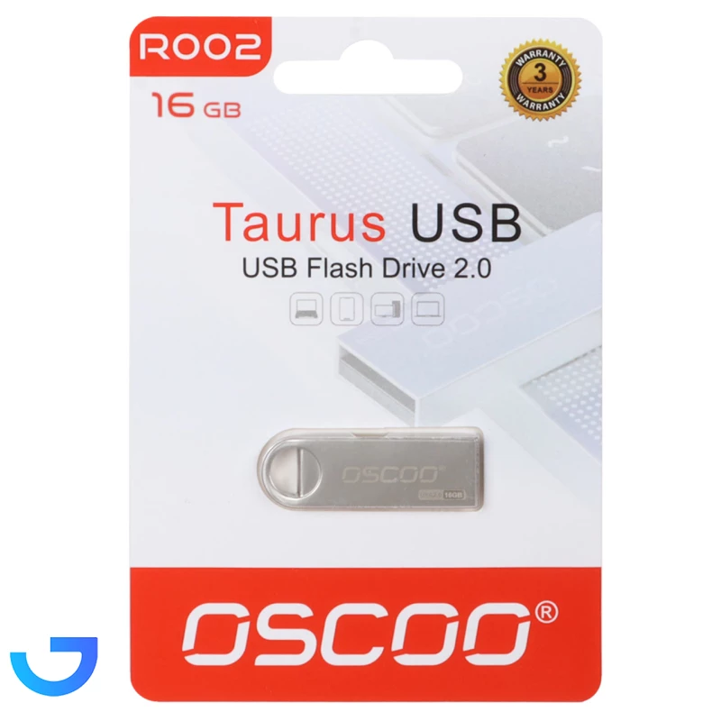 فلش مموری USB 2.0 اسکو مدل OSCOO R002 Taurus USB2.0 Flash Memory - 16GB