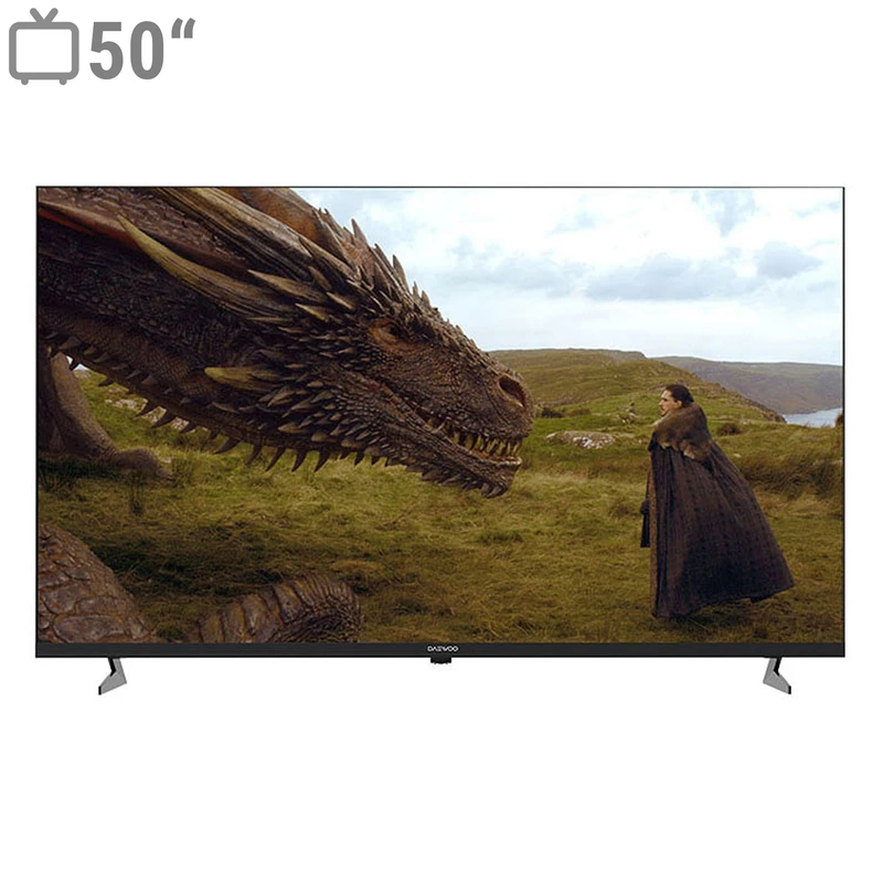 تلویزیون 50 اینچ هوشمند دوو مدل DSL-50SU1755I گارانتی 24 ماهه شرکتی (یکسال بیمه پنل)