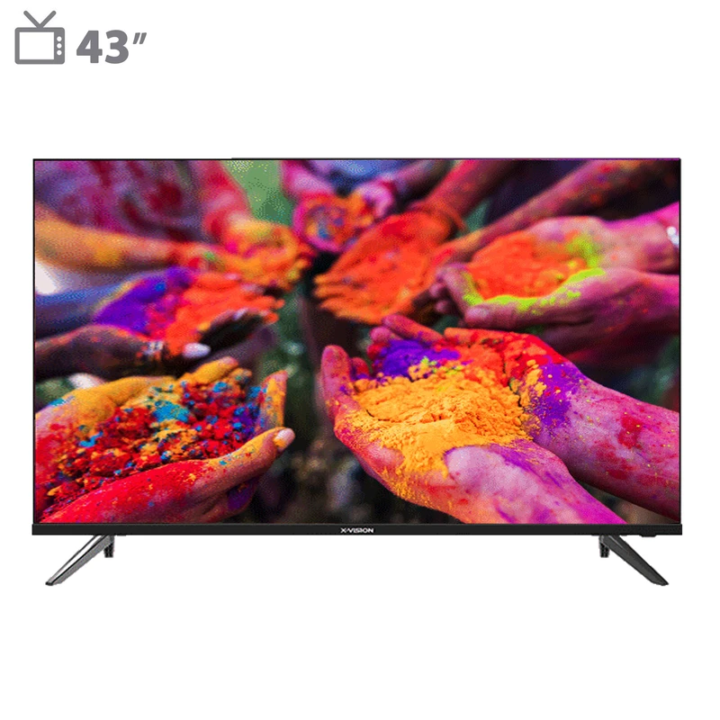 تلویزیون ایکس ویژن 43XC785 سایز 43 اینچ | قیمت بروز + تضمین اصالت + گارانتی معتبر + تست سلامت درب منزل برای خریدار